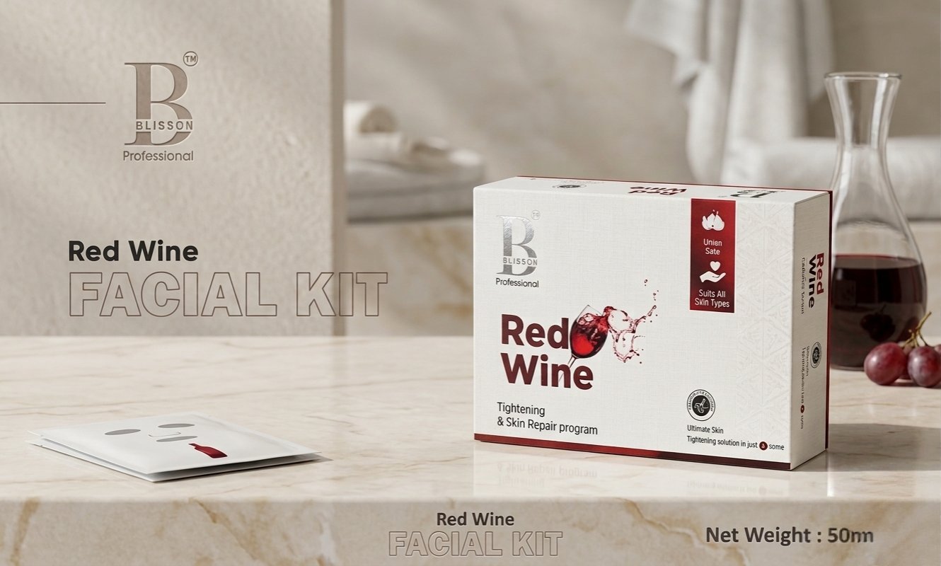 Red Wine Facial Kit – Anti-Aging & Radiance Therapy thumbnail 4