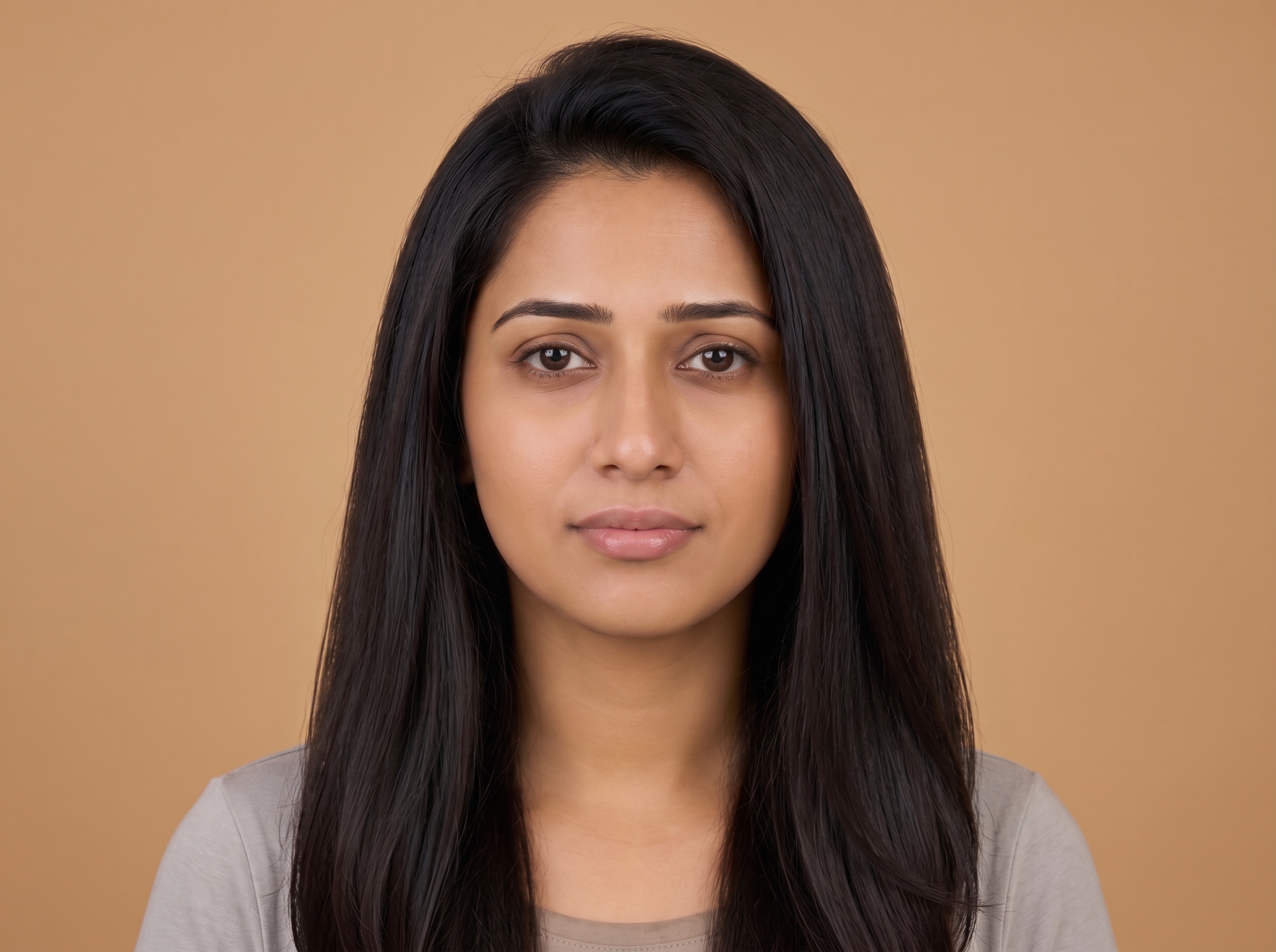 After — silk-smooth restored hair